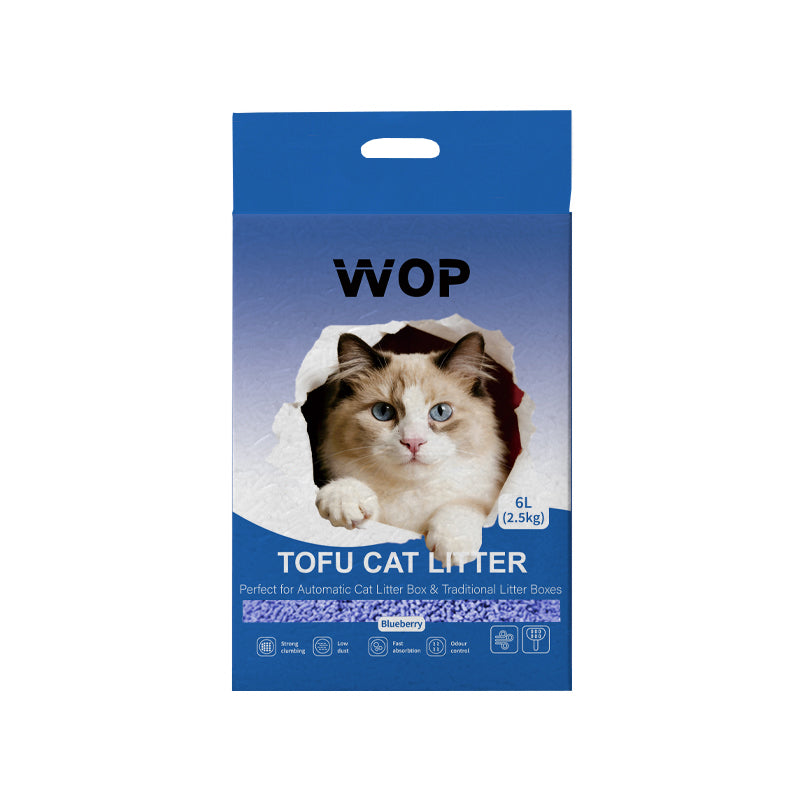 Litière pour chat TOFU Myrtille