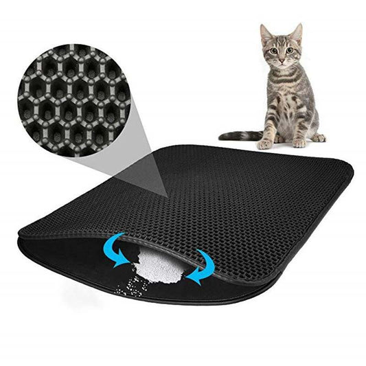 Tapis de litière pour chat