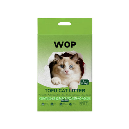 Litière pour chat TOFU Aloe Vera