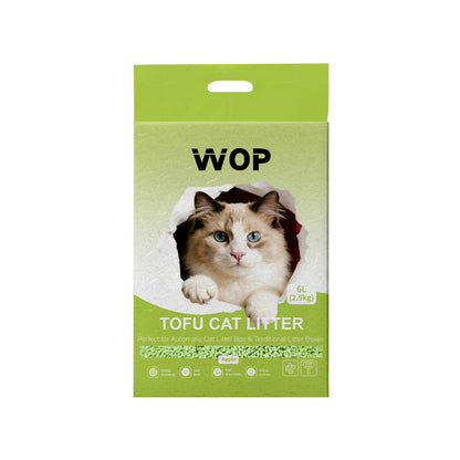 Litière pour chat TOFU Pomme