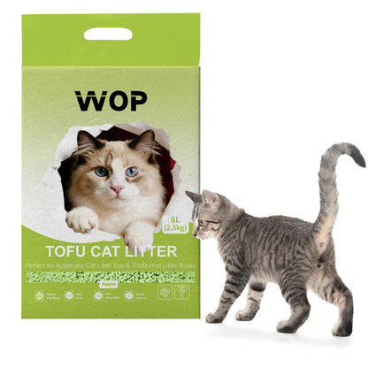 Litière pour chat TOFU Pomme