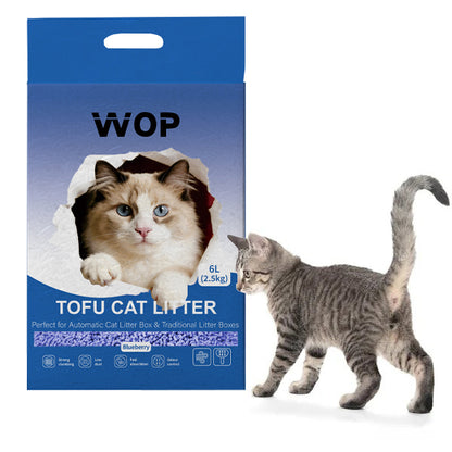 Litière pour chat TOFU Myrtille