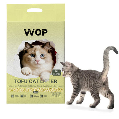 Litière pour chat TOFU Maïs