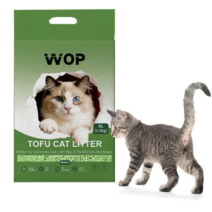 Litière pour chat TOFU Melon