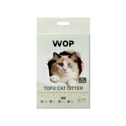 Litière pour chat TOFU Poire