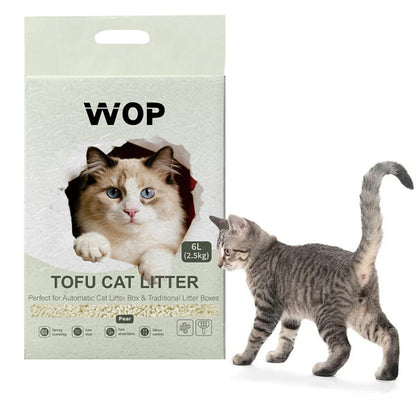 Litière pour chat TOFU Poire