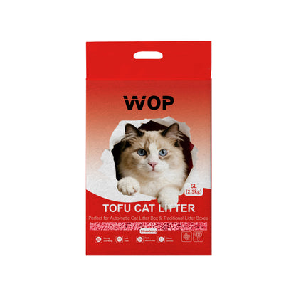 Litière pour chat TOFU  Fraise