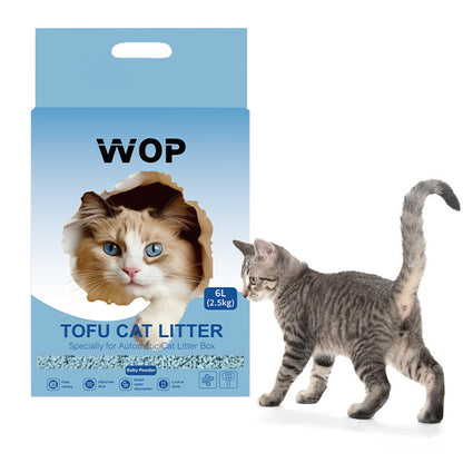 Litière pour chat TOFU Poudre pour bébé